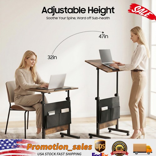 Rolling laptop desk computer - rolling,
