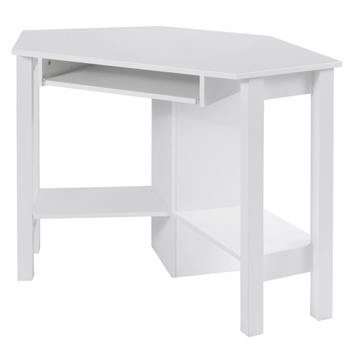 Wooden corner desk drawer - corner, w/