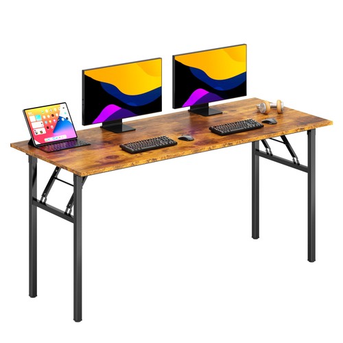 Folding computer desk 62in - computer,
