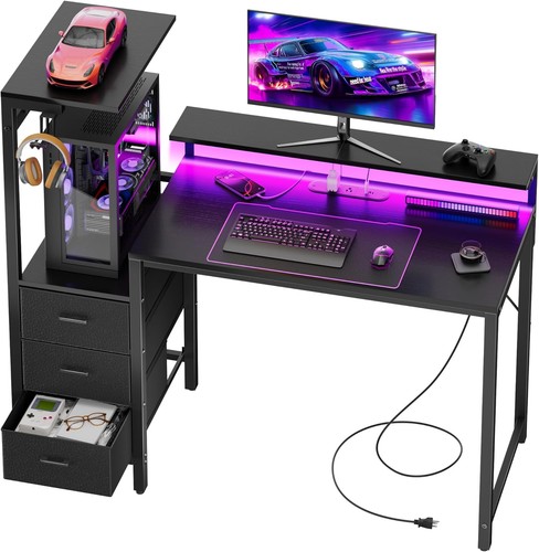 Gaming desk with led - gaming,