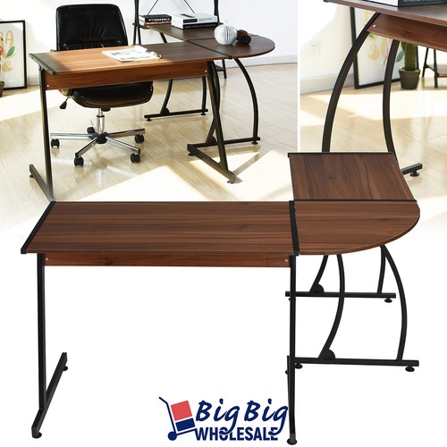 Shaped walnut wooden - l-shaped,