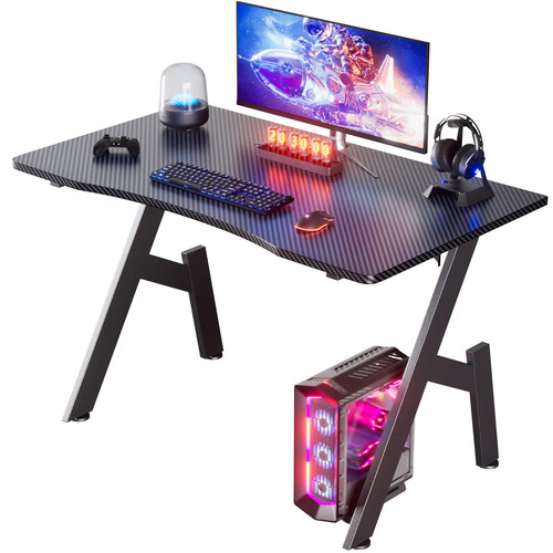 Shaped gaming desk in - desk, 31