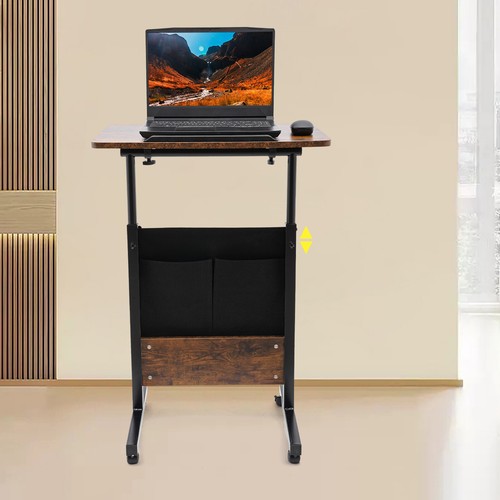 Rolling laptop desk adjustable - laptop,
