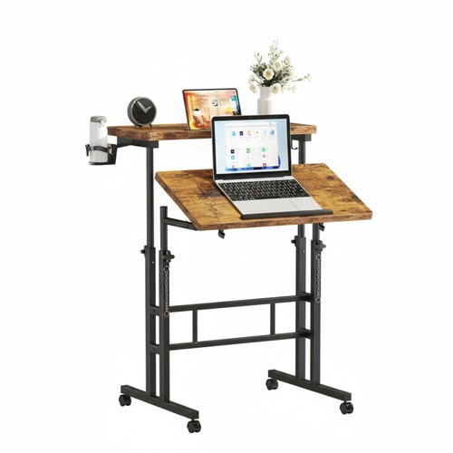 Dual desktop height adjust - dual,