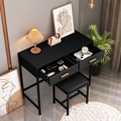 Black office small - black, 35"
